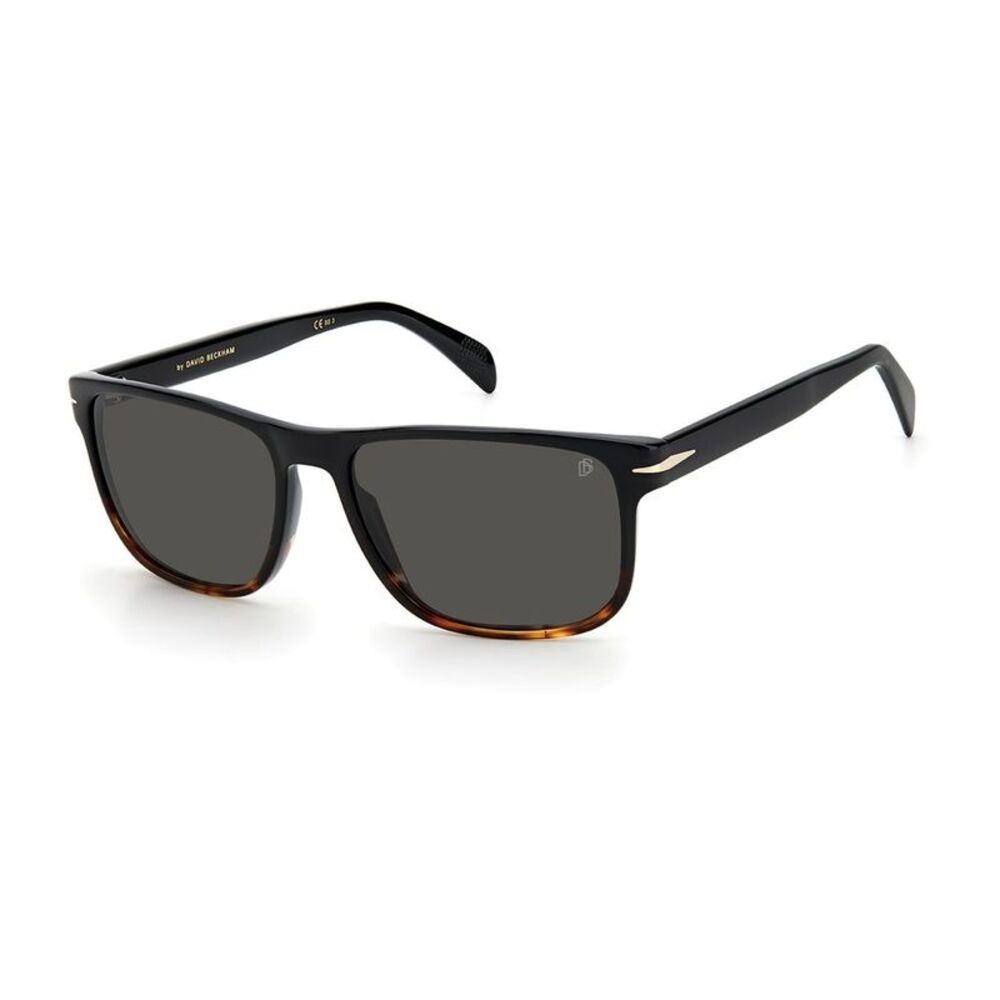 David Beckham Black Plastic Men's Sunglasses